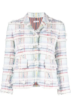 Thom Browne Pouf tweed checked blazer