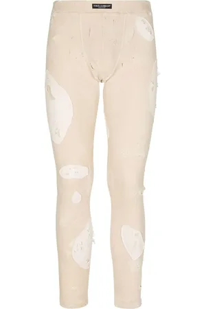Dolce & Gabbana Distressed skinny-cut jeans