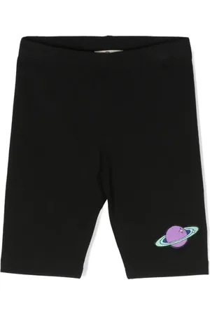 Le pandorine Patch-detail stretch shorts