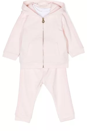 Michael Kors Sets - Logo-embellished cotton tracksuit set - Pink