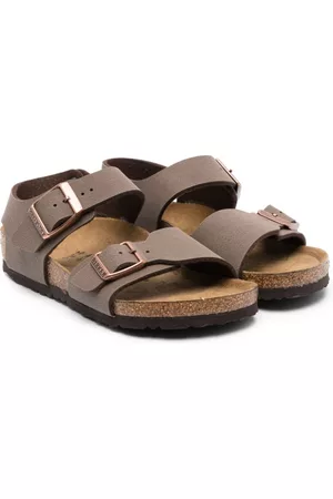 Birkenstock Sandals - Buckle-strap sandals - Brown