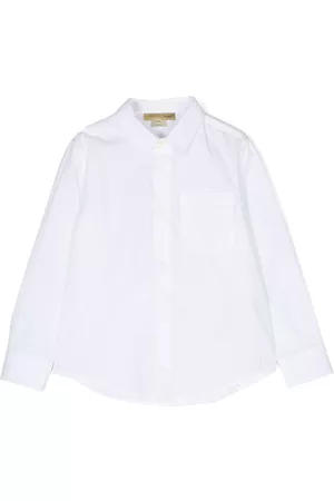 Stella McCartney Shirts - Patch-pocket poplin shirt - White
