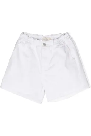 Le pandorine Bonded-seam cotton shorts
