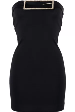 16Arlington Women Party Mini Dresses - Buckle-detail minidress - Black