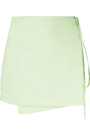 REJINA PYO Wrap-detail miniskirt