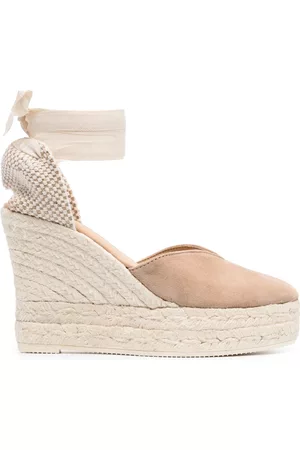 MANEBI Women Lace-up Espadrilles - Lace-up espadrilles - Neutrals