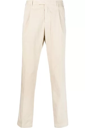 PT Torino Men Chinos - Tailored cotton trousers - Neutrals