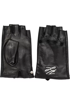 Karl Lagerfeld Women Gloves - K/Autograph fingerless gloves - Black