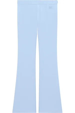 Courrèges Tech jersey flared trousers