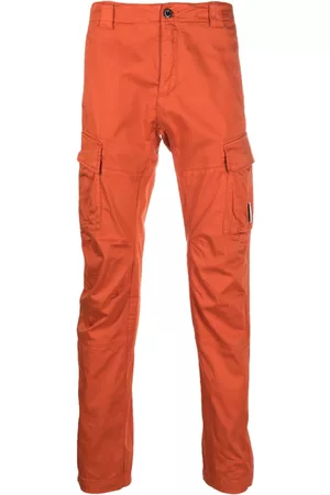 C.P. Company Men Cargo Pants - Slim-fit cargo trousers - Orange