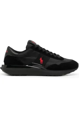 Ralph Lauren Embroidered-logo low-top sneakers