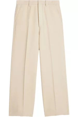 Ami Formal Pants - Tailored-cut virgin wool trousers - Neutrals