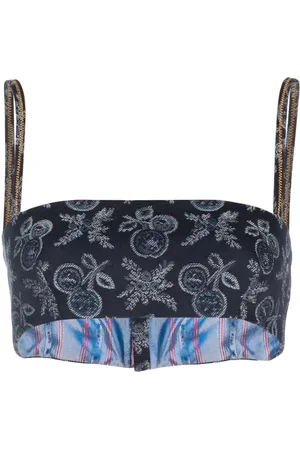 Etro Patterned-jacquard bralette