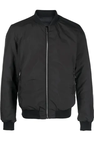 MOORER Zip-up bomber jacket