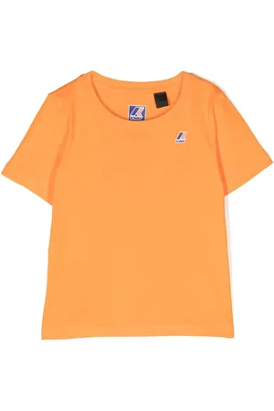 K-Way Logo-patch cotton T-shirt
