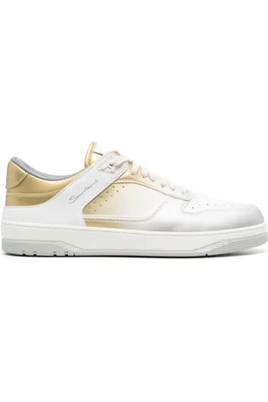 santoni Illon logo-print sneakers