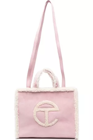 TELFAR Women Tote Bags - UGG x suede tote bag - Pink