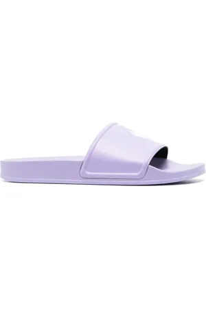 MARCELO BURLON Logo-debossing flip flops