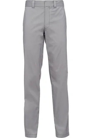 Prada Poplin slim-fit trousers