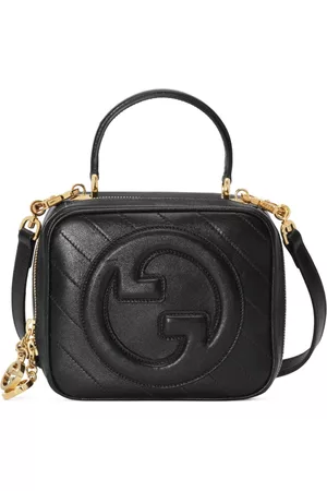 Gucci Women Tote Bags - Blondie logo-patch tote bag - Black