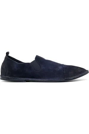 MARSÈLL Elasticated side panels suede loafers