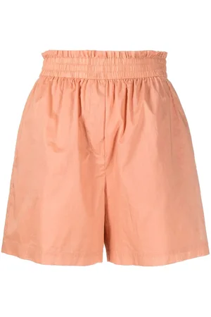 Paul Smith Paperbag-waist cotton shorts