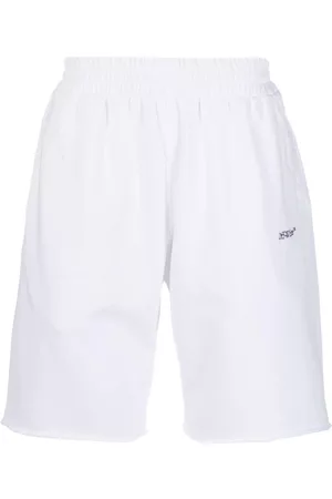 Off-White Diag Stripe Shorts - Grey