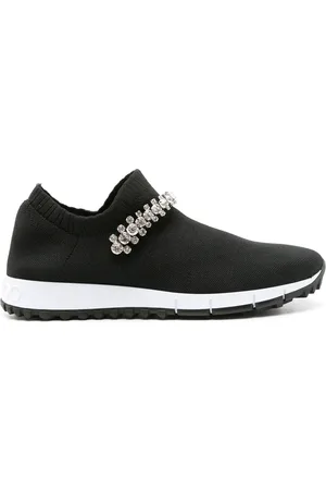 Jimmy Choo Verona crystal-embellished sneakers