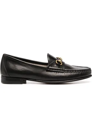 GUCCI - Marmont Logo-Detailed Quilted Leather Backless Loafers - Black Gucci