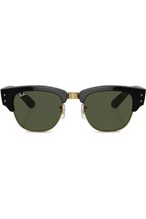 Ray-Ban Square Sunglasses - Mega Clubmaster square-frame sunglasses - Black