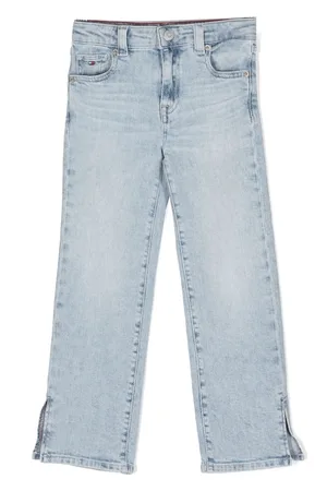 Tommy Hilfiger Straight Jeans - Five pocket straight-leg jeans - Blue