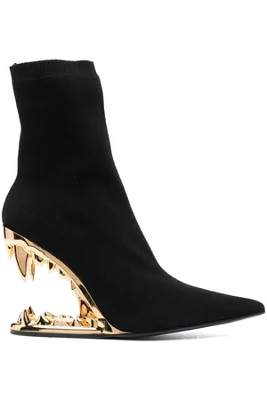 GCDS Morso pointed-toe ankle boots