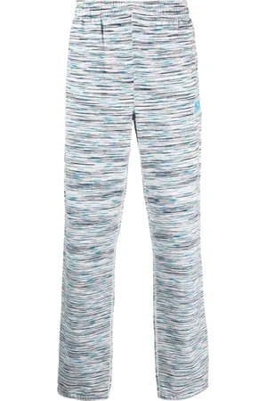 Missoni Stripe-print cotton track pants