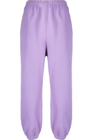 Dsquared2 Women Sweatpants - One Life logo-print cotton track pants - Purple