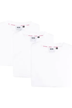 GCDS Logo-print T-shirt three-pack