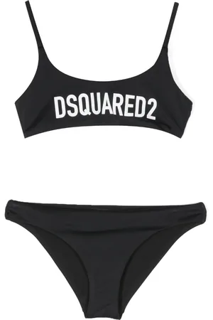 Dsquared2 Bikini Sets - Logo-print bikini set - Black