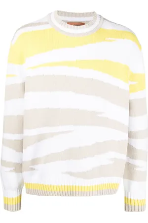 Missoni Zebra-print crew-neck jumper