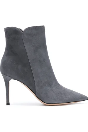Gianvito Rossi Levy 85mm suede ankle boots