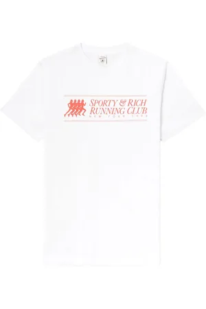 Sporty & Rich Sports T-Shirts - 94 Running cotton Club T-Shirt - White