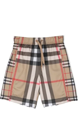 Burberry Boys Shorts - Vintage-Check shorts - Neutrals