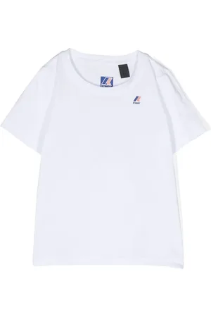 K-Way Logo-patch cotton T-shirt