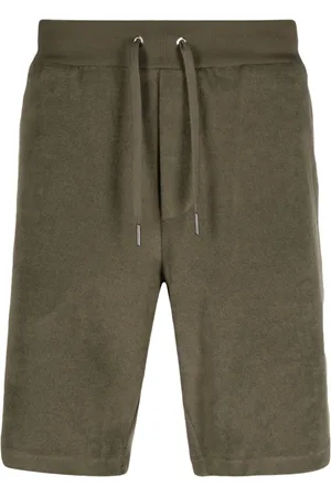 Ralph Lauren Men Sports Shorts - Terry-cloth cotton shorts - Green