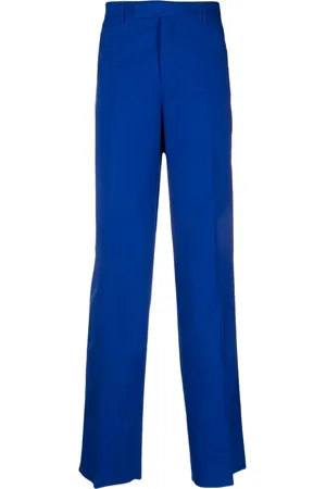 VERSACE Wide-leg tailored trousers
