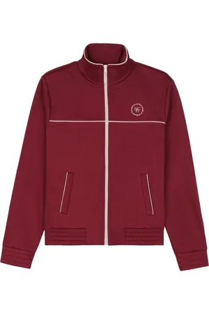 Sporty & Rich Sports Jackets - Logo-print track jacket - Red