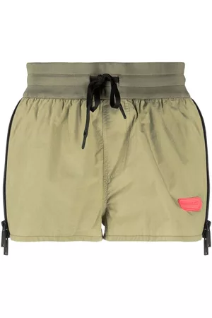 Dsquared2 Women Shorts - Logo-patch short shorts - Green