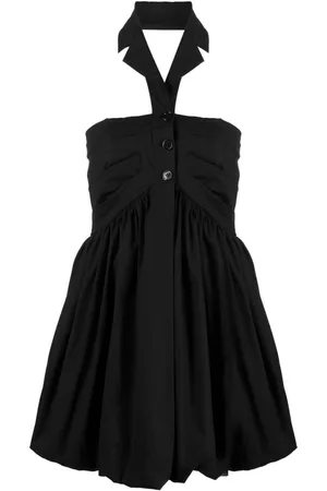 Serafini Women Casual Dresses - Sleeveless shirt minidress - Black