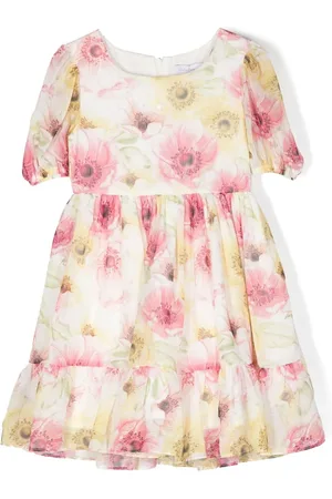 PATACHOU Floral-print flared dress