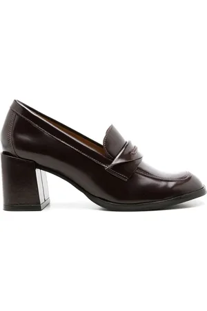 Sarah Chofakian Eliza 70mm block-heel loafers