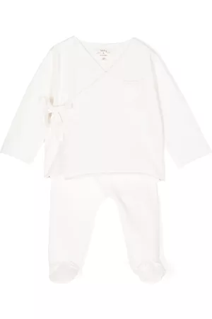 TEDDY & MINOU Bodysuits & All-In-Ones - Logo-patch cotton set - White