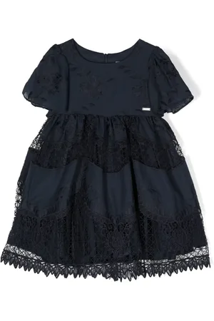 PATACHOU Floral-embroidered dress